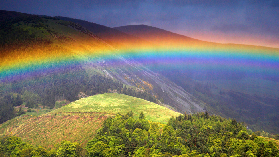 The Rainbow effect – Red as a Beetroot.