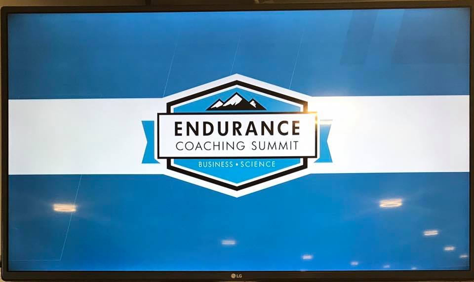 Training Peaks Endurance Coaching Summit, Manchester 2018